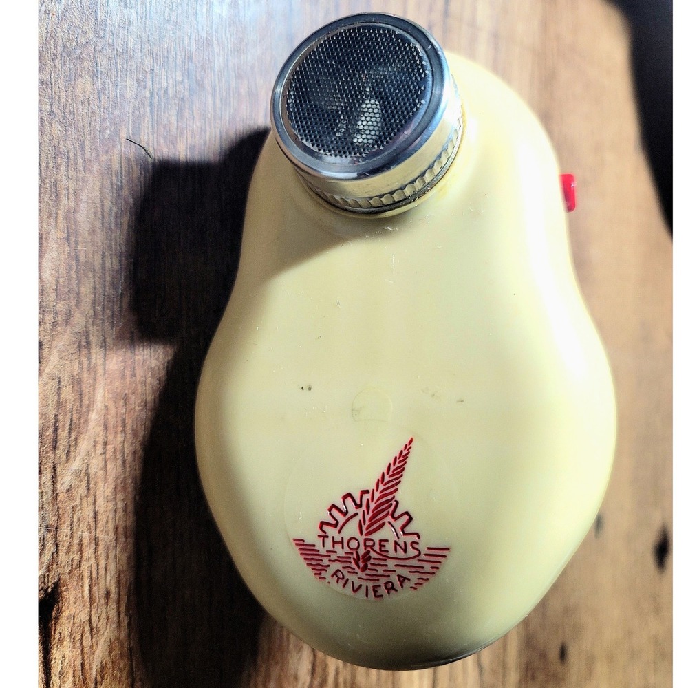 Vintage Thorens Riviera Dry Razor, wind up from the 1950s‎